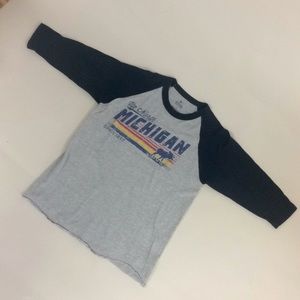 WSm Printed Tee “Up North MICHIGAN since 1837”